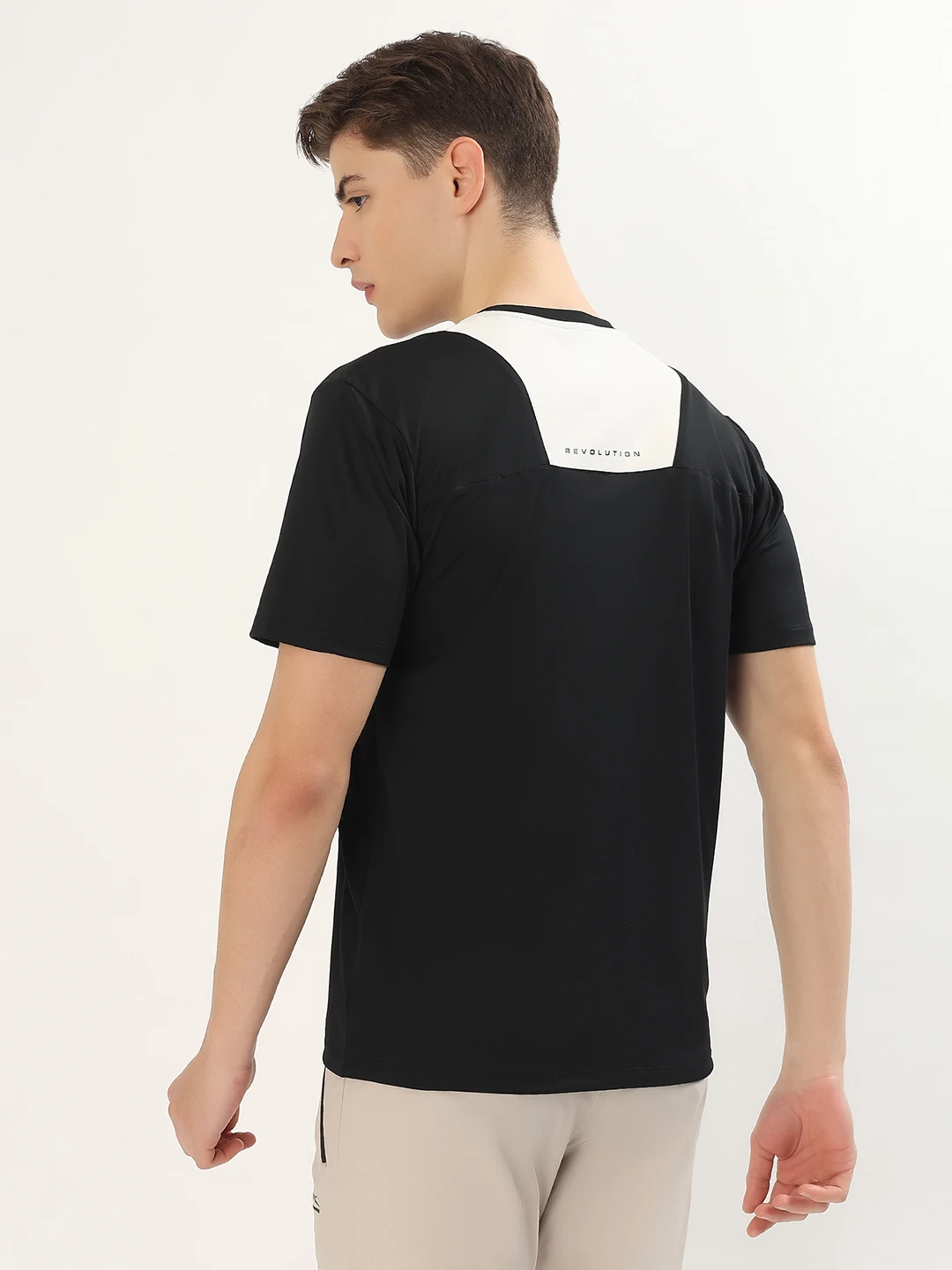 T-Shirts Vinayl Printing Half Sleeves Round Neck Interlock