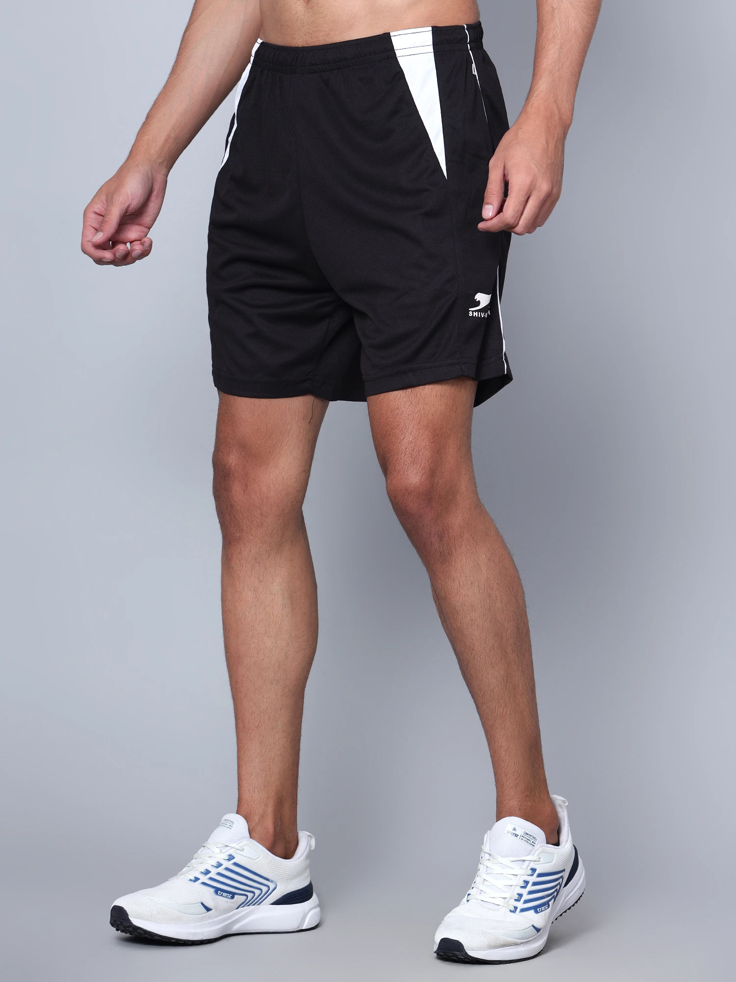 Half Pant Pockets: 2 Sides, 1 Back Zip NirmalNet