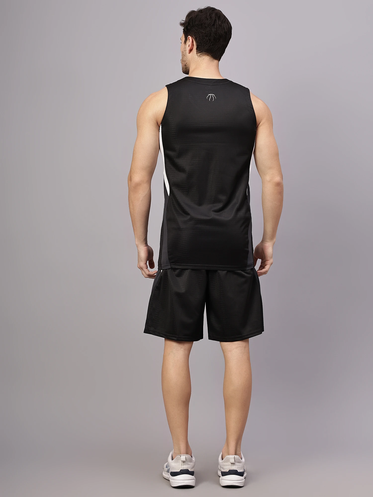 Basketball Set Vest and Shorts Dazzle Mesh Boys