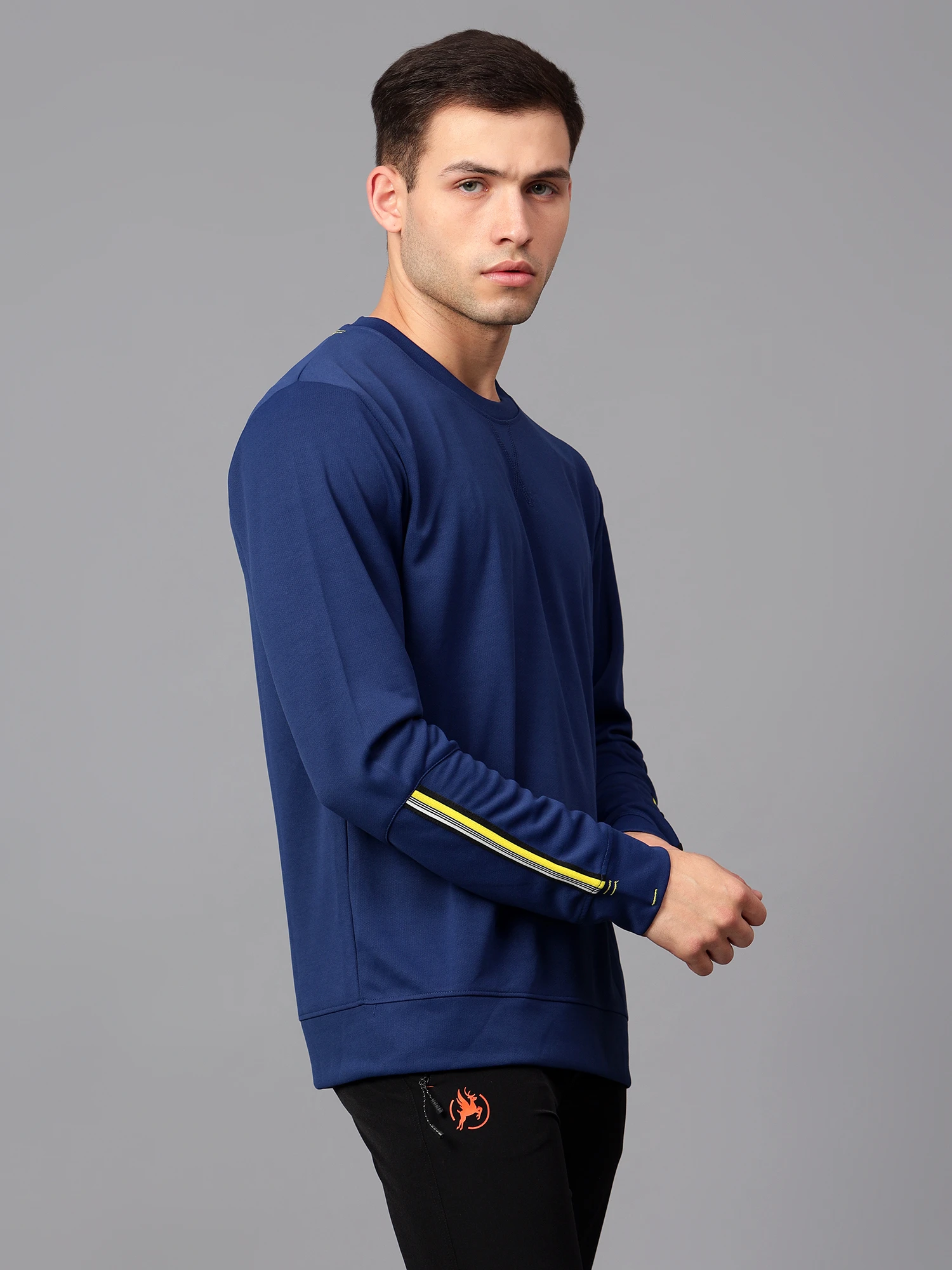 T-Shirts Full Sleeves Round Neck 100% polyester Men