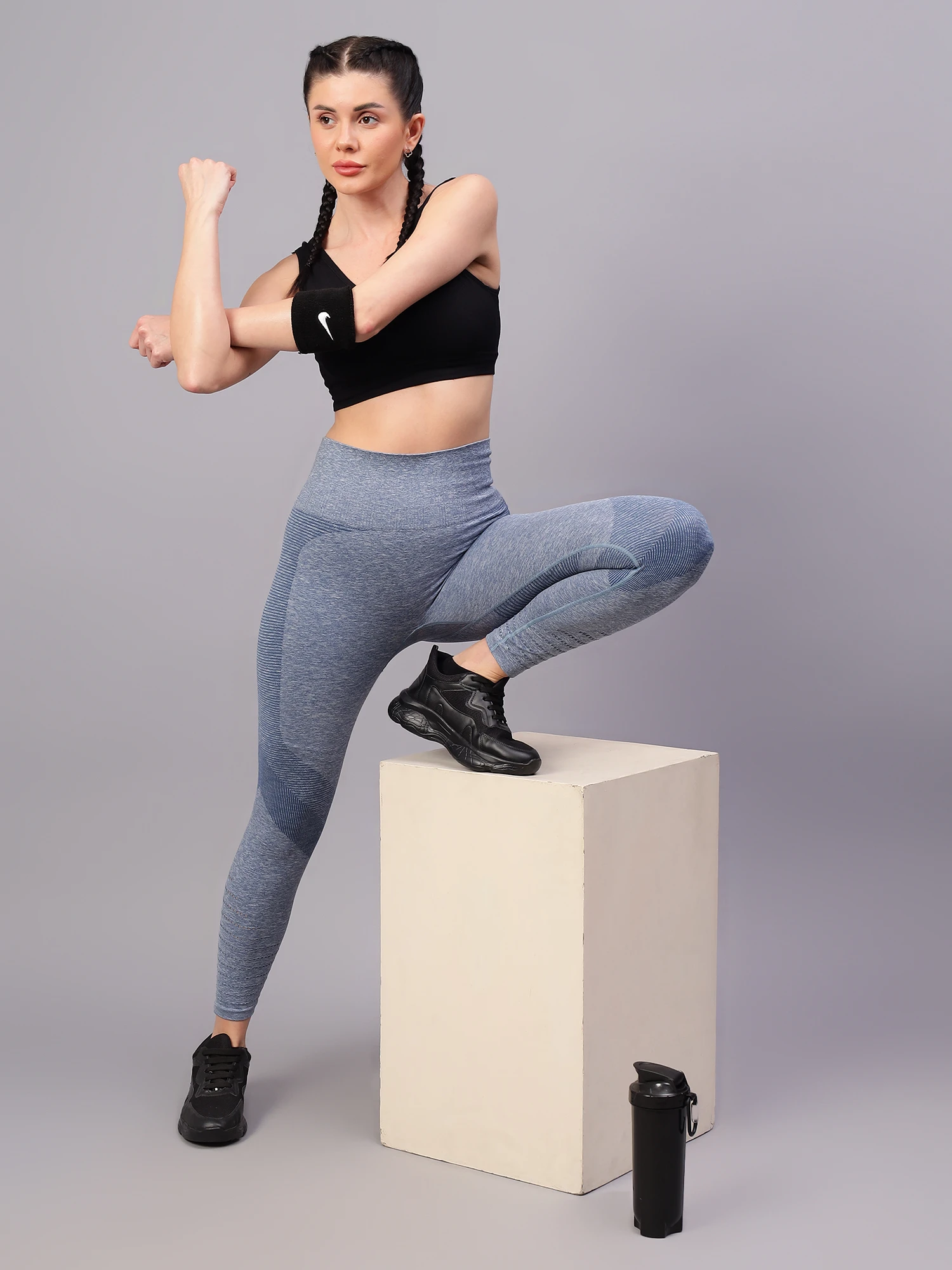Legging Seamless leggings Nylon Polyester Spandex WOMEN TRENZ