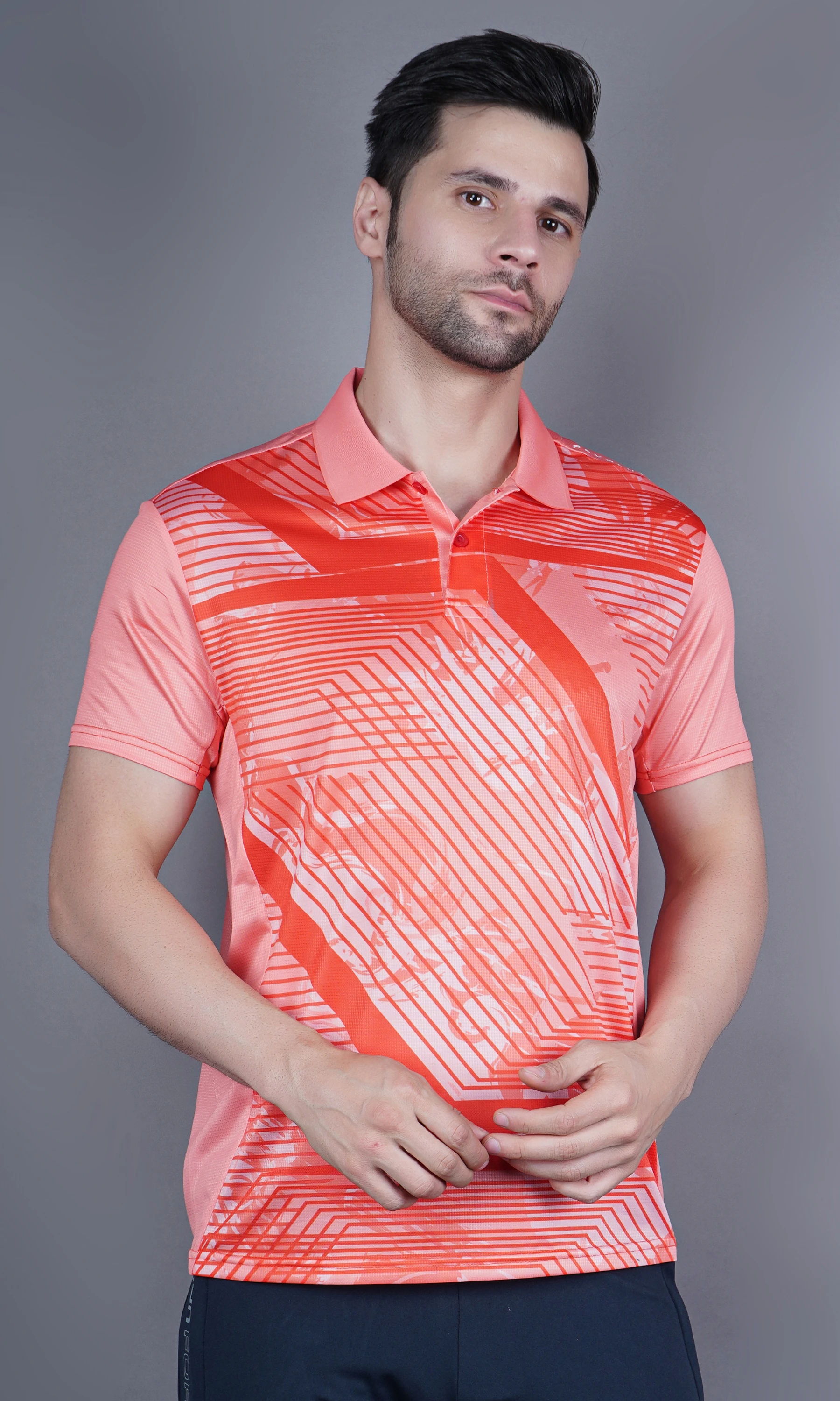 T-Shirts Full Sublimation Half Sleeves Flat Collar RiceNet