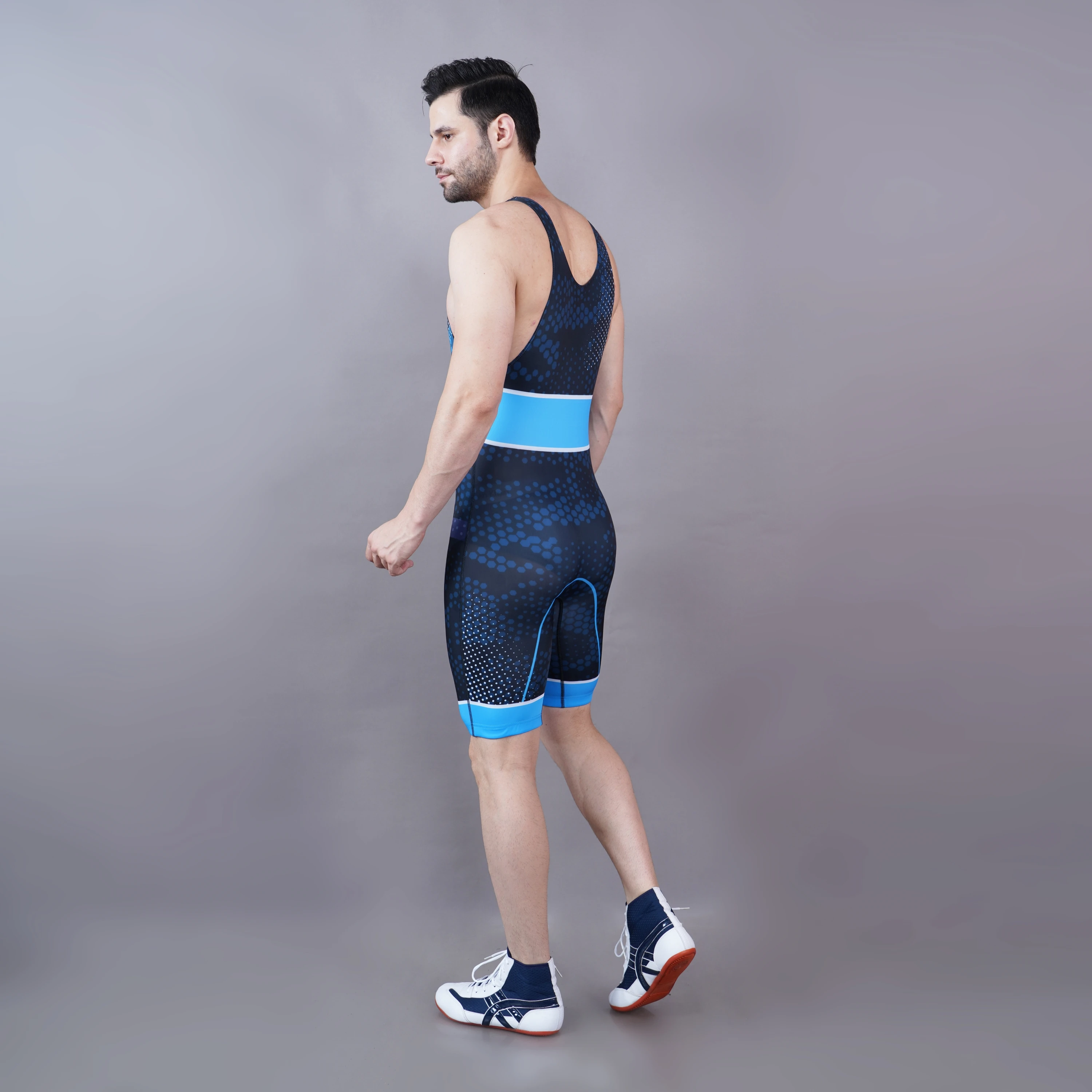 Wrestling Costume Full Sublimation Lycra Boys