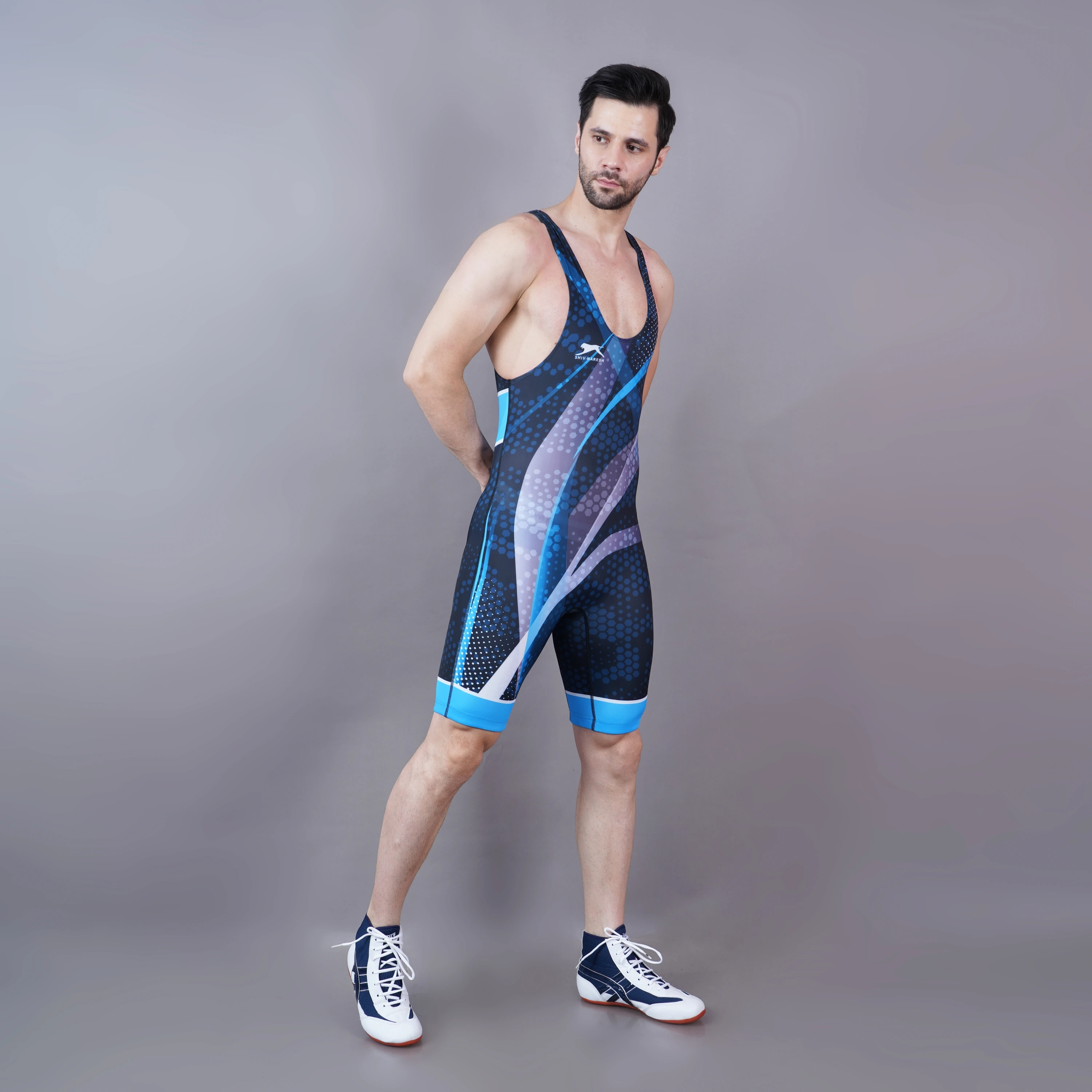 Wrestling Costume Full Sublimation Lycra Boys