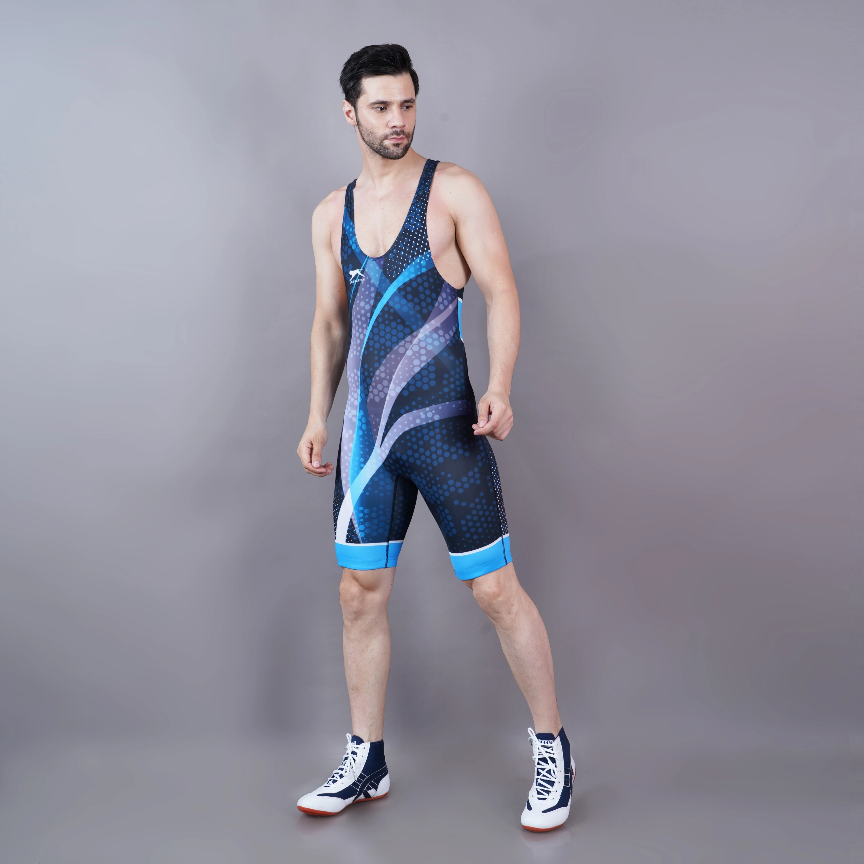 Wrestling Costume Full Sublimation Lycra Boys