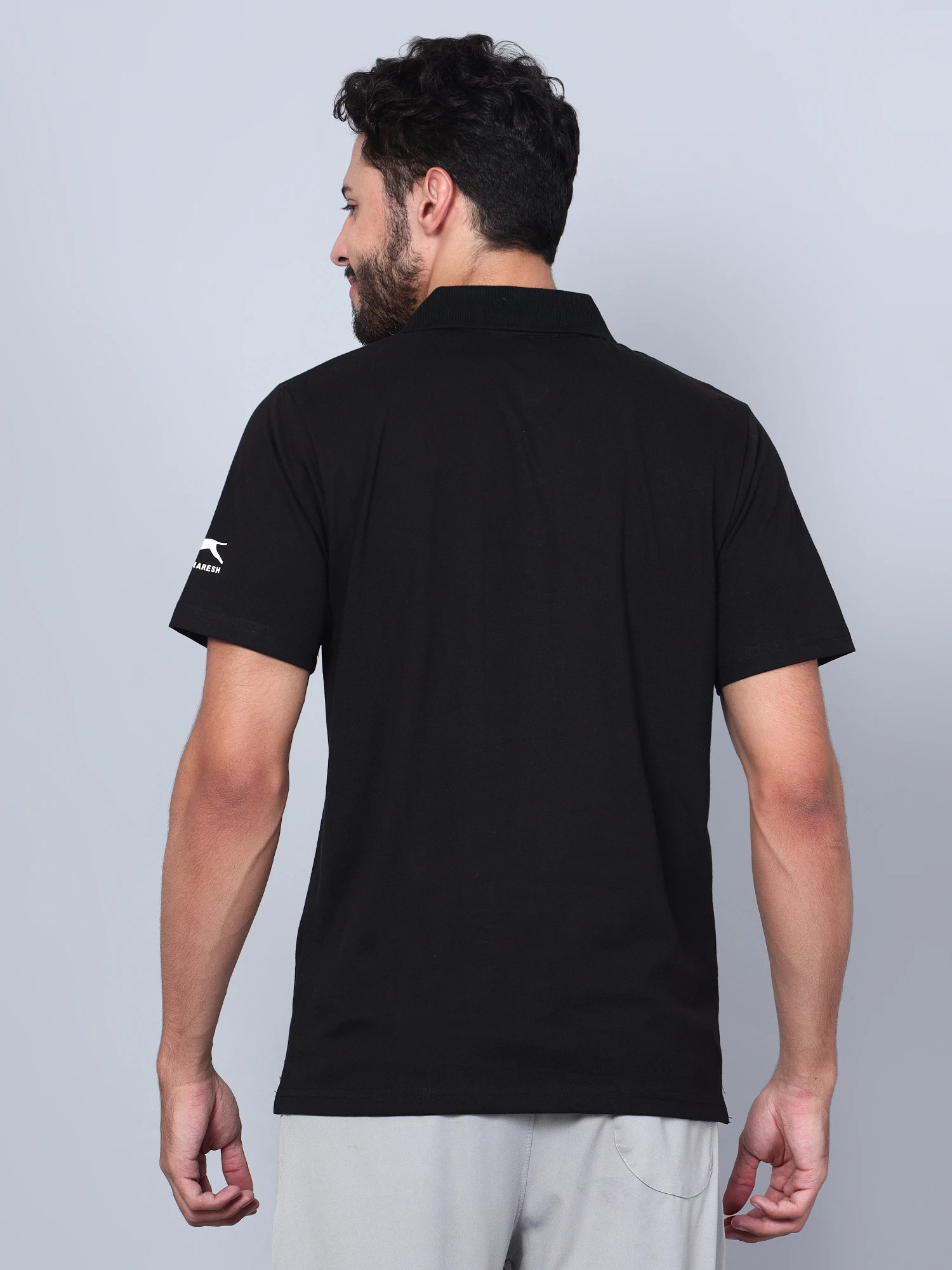 T-Shirts Half Sleeves Flat Collar Poly Pique