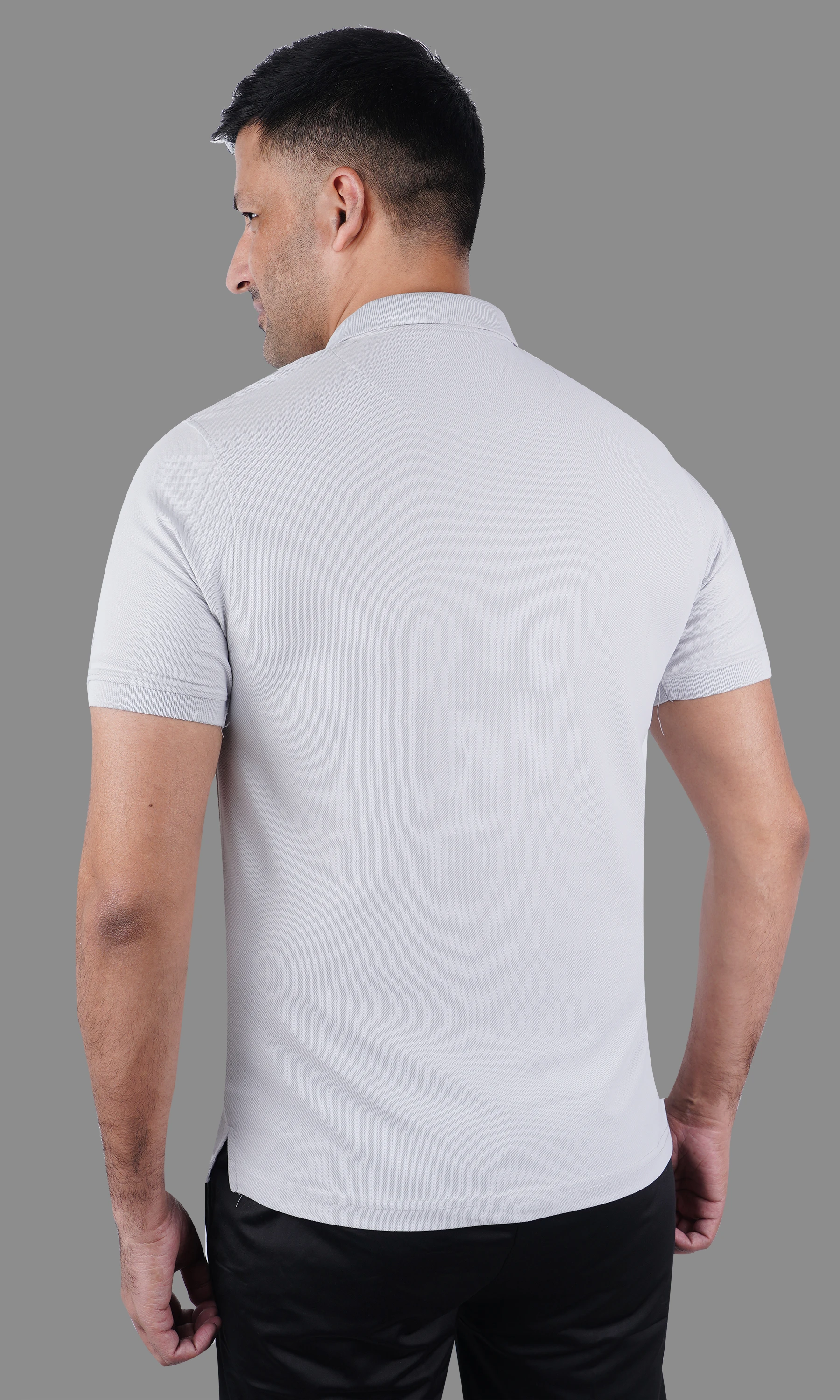T-Shirts Half Sleeves Flat Collar PC Sinker