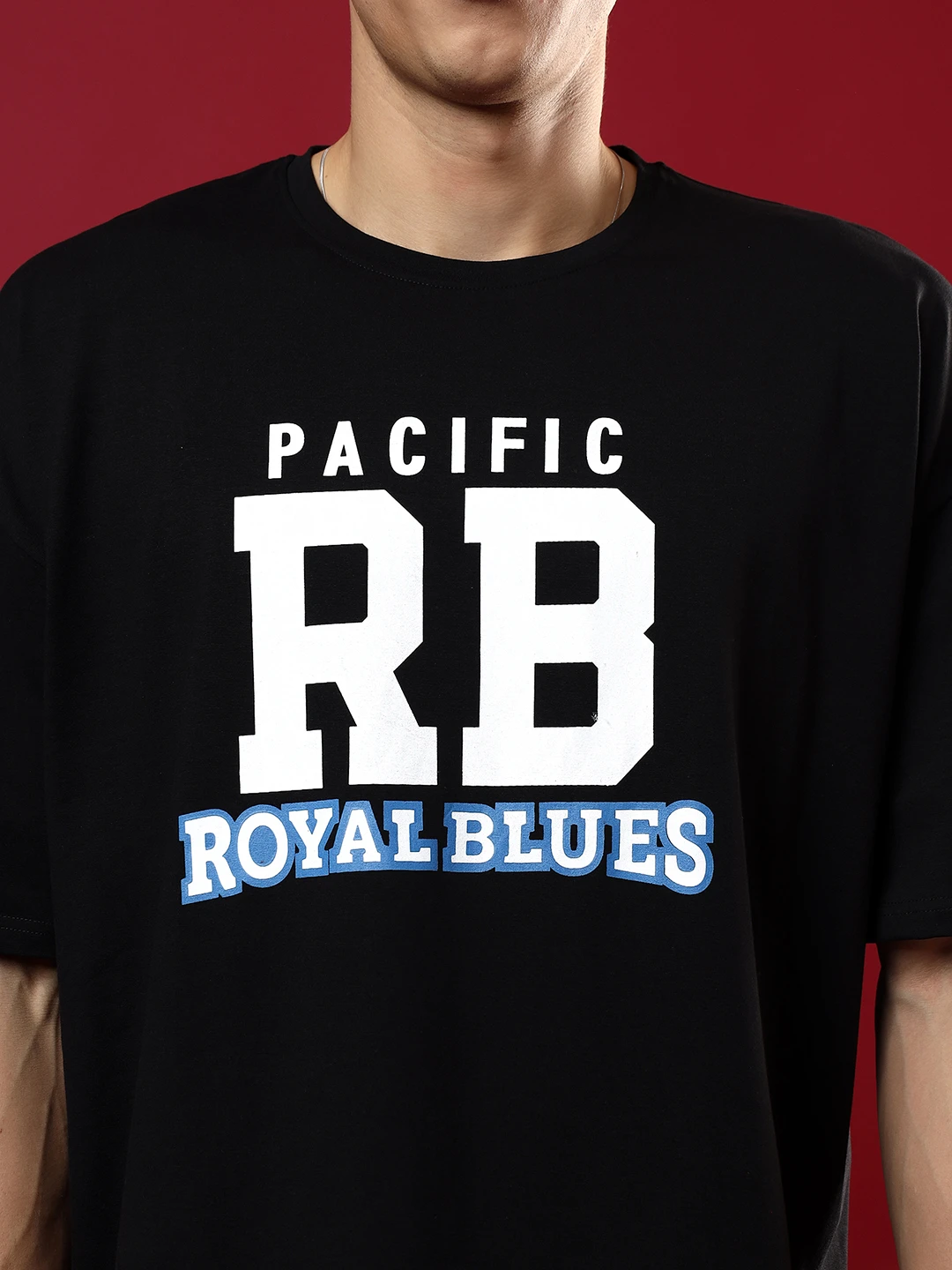 T-Shirts Oversize RB Pigment Print Cotton Lycra UNISEX