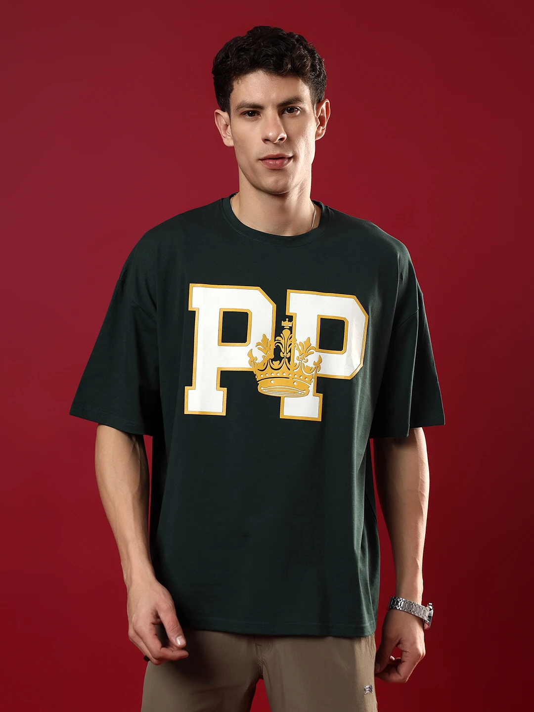 T-Shirts Oversize HD & Foil Print Cotton Lycra UNISEX